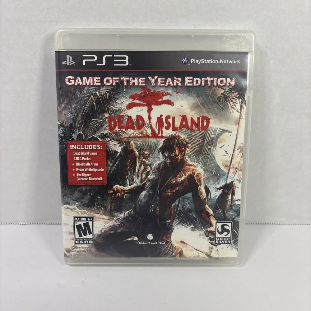Dead Island Game of the Year Edition Sony PlayStation 3 PS3 Zombie Survival Game